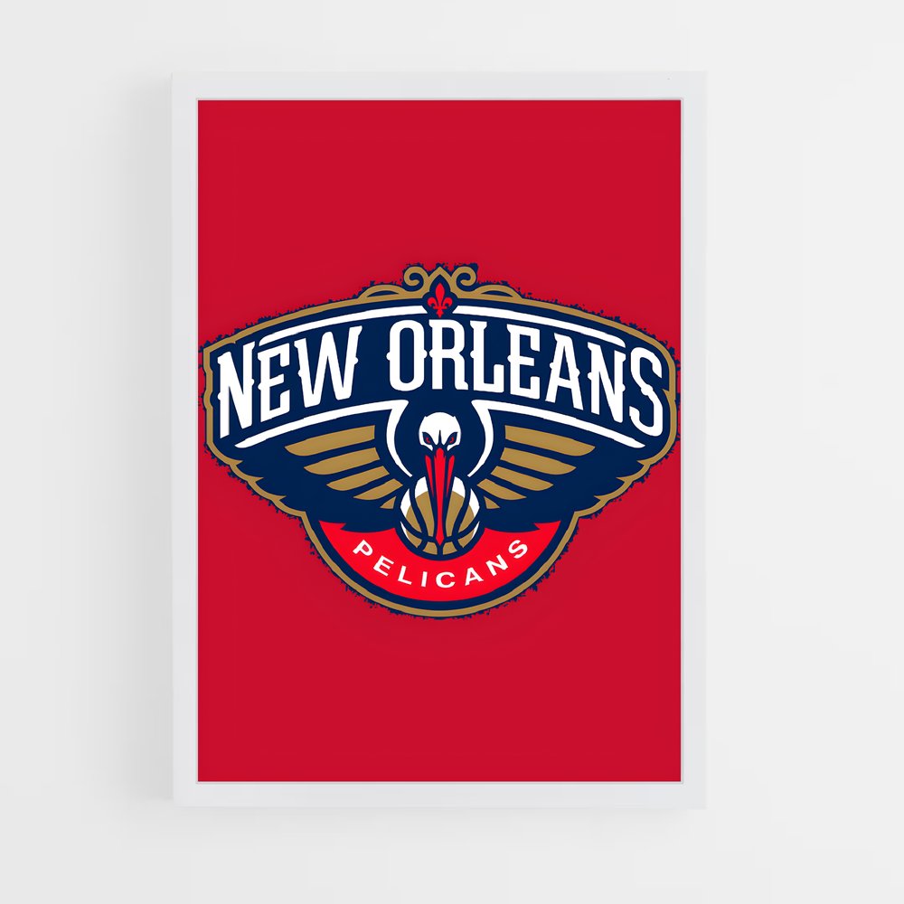 Poster Pelican Pride – affiche Basketball (vue 3)